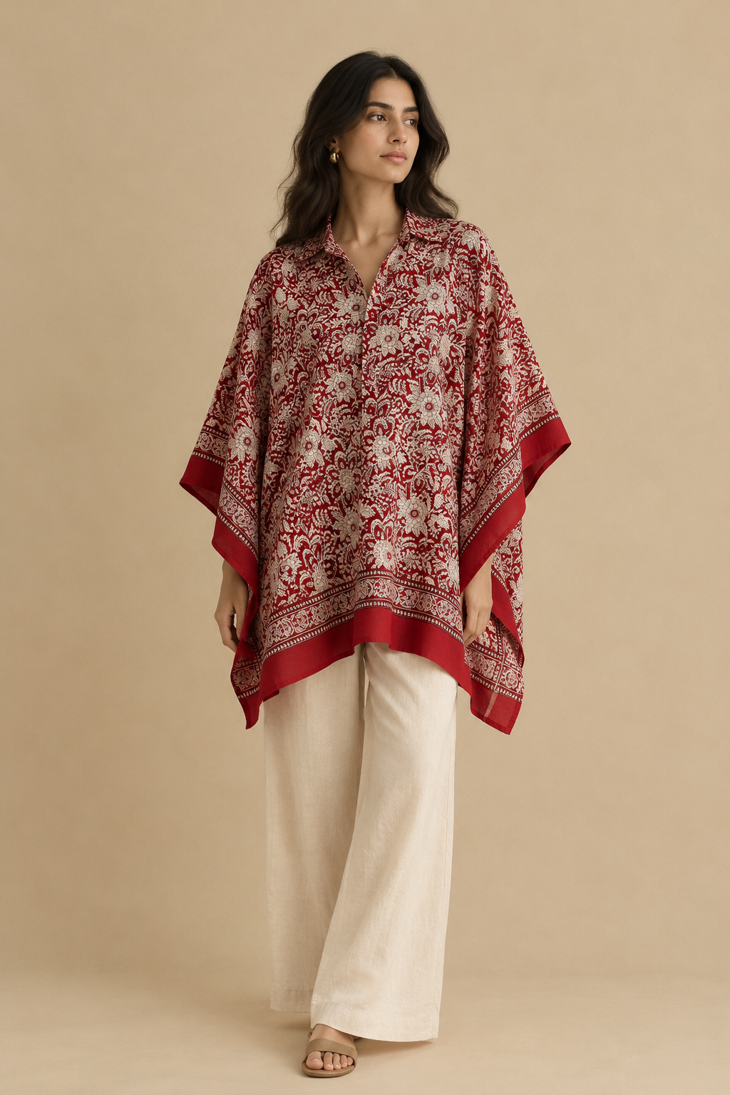 Gulnaar Kaftan Shirt