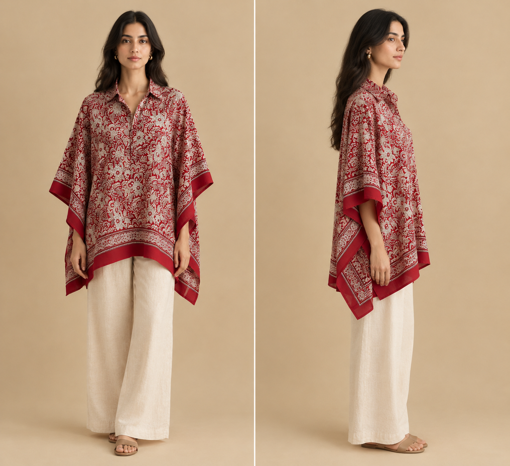 Gulnaar Kaftan Shirt